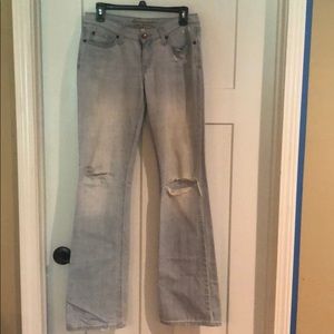 Abercrombie & Fitch distressed jeans